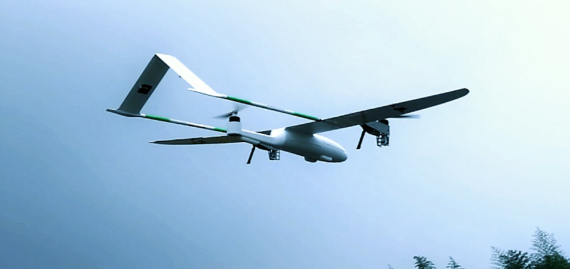 倾转旋翼无人机